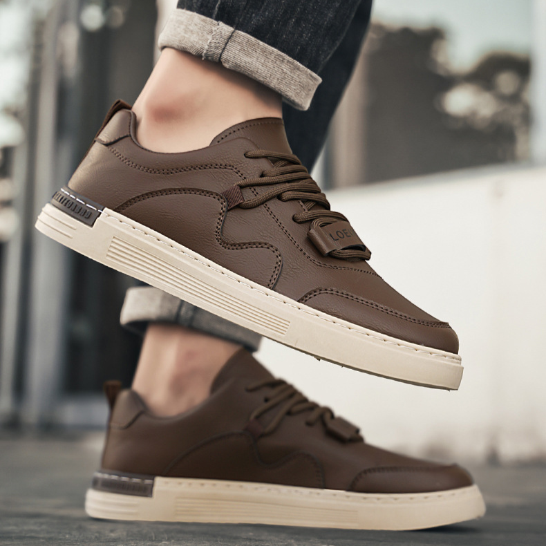 Theo | Ryder Genuine Leather Sneakers