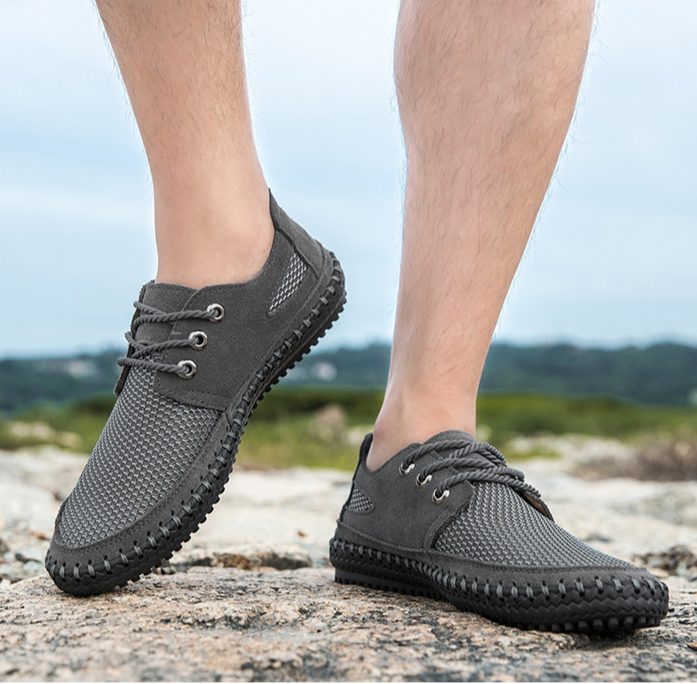 Eric | Strada Suede Mesh Shoes