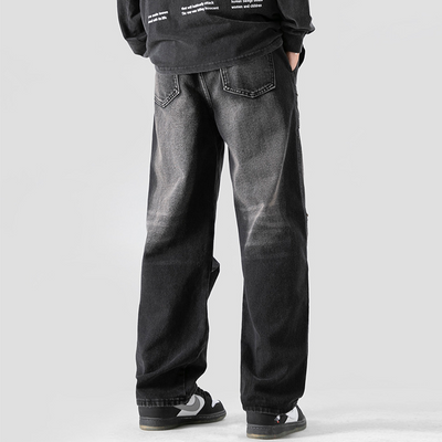 Sal® | Washed Cargo Denim Pants