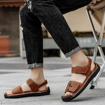 Kyle | Tramell Genuine Leather Sandals