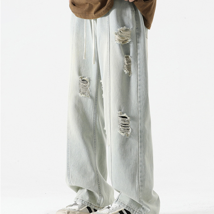 Pruett® | Nexus Distressed Denim Joggers