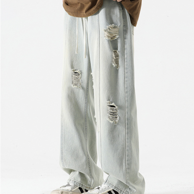 Pruett® | Nexus Distressed Denim Joggers