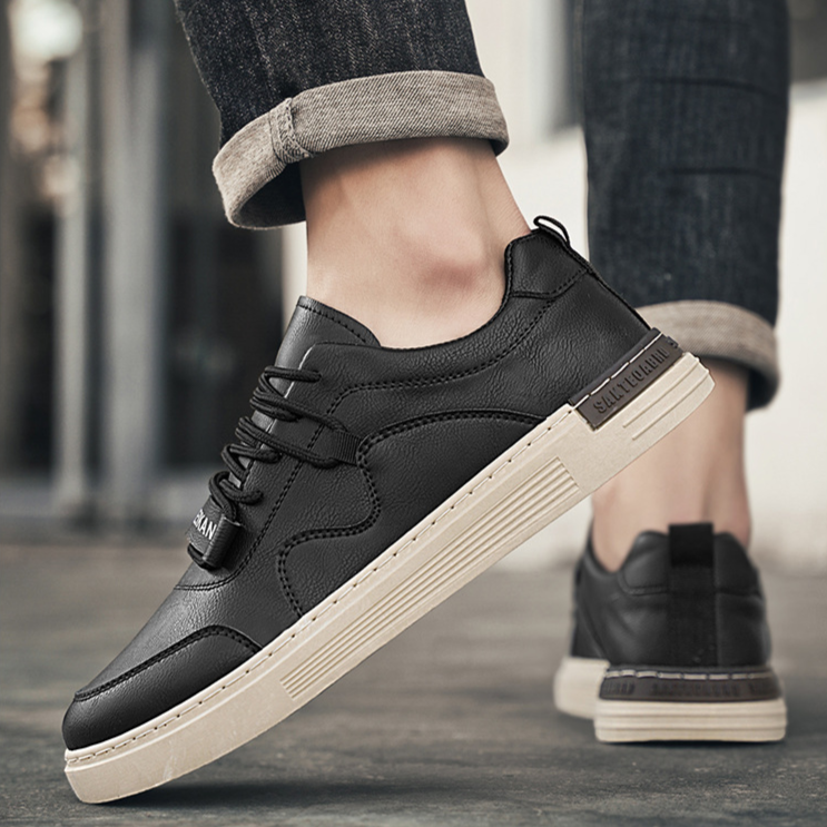 Theo | Ryder Genuine Leather Sneakers