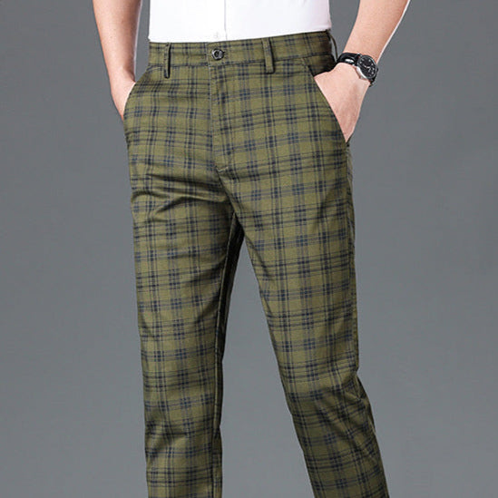 Ronan | Business Check Pants