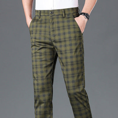 James® | Business Plaid Pants