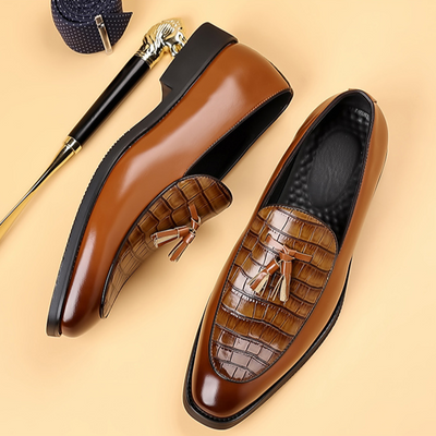 Louis | Preston Genuine Leather Tassel Loafers