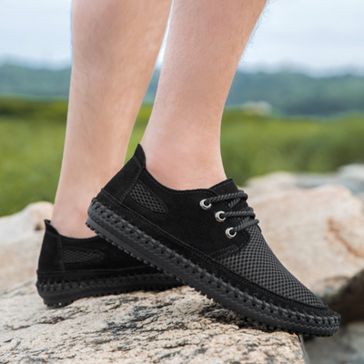 Eric | Strada Suede Mesh Shoes