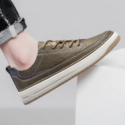 Eric | Classic Leather Sneakers