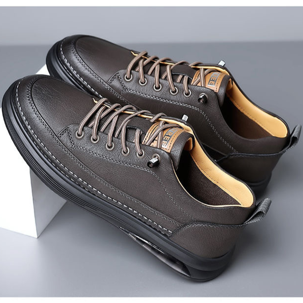 Isaac | Berkshire Genuine Leather Sneakers