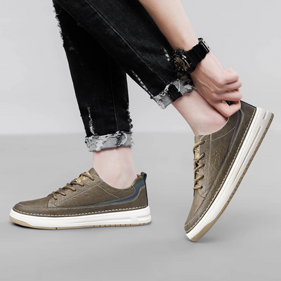Eric | Classic Leather Sneakers
