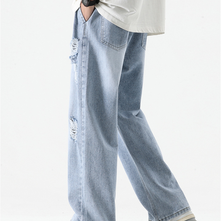 Pruett® | Nexus Distressed Denim Joggers