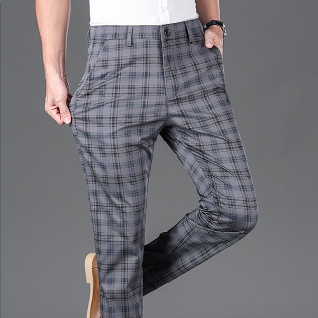 Ronan | Business Check Pants
