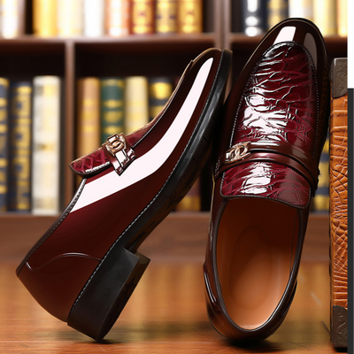 Nathan | Salvatore Patent Leather Loafers