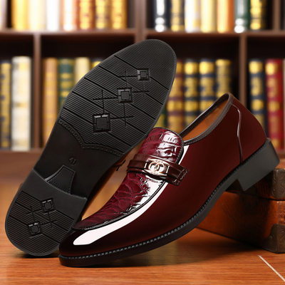 Nathan | Salvatore Patent Leather Loafers