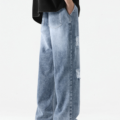 Pruett® | Nexus Distressed Denim Joggers