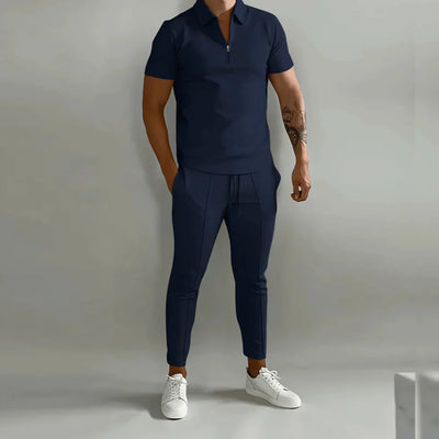 Malco® | Elegant Men'S Set Consisting Of A Polo And Elegant Trousers