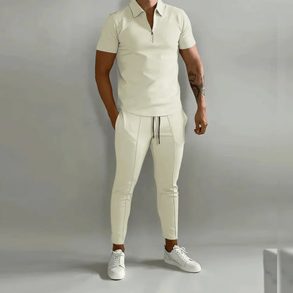 Malco® | Elegant Men'S Set Consisting Of A Polo And Elegant Trousers