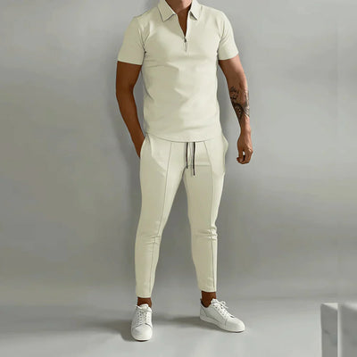 Malco® | Elegant Men'S Set Consisting Of A Polo And Elegant Trousers