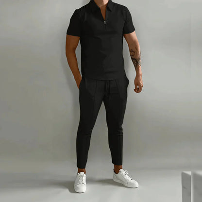 Malco® | Elegant Men'S Set Consisting Of A Polo And Elegant Trousers