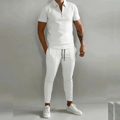 Malco® | Elegant Men'S Set Consisting Of A Polo And Elegant Trousers