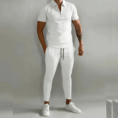 Malco® | Elegant Men'S Set Consisting Of A Polo And Elegant Trousers