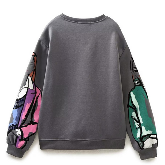 Xavier® | Casual Fall Sweatshirts With Wool Print