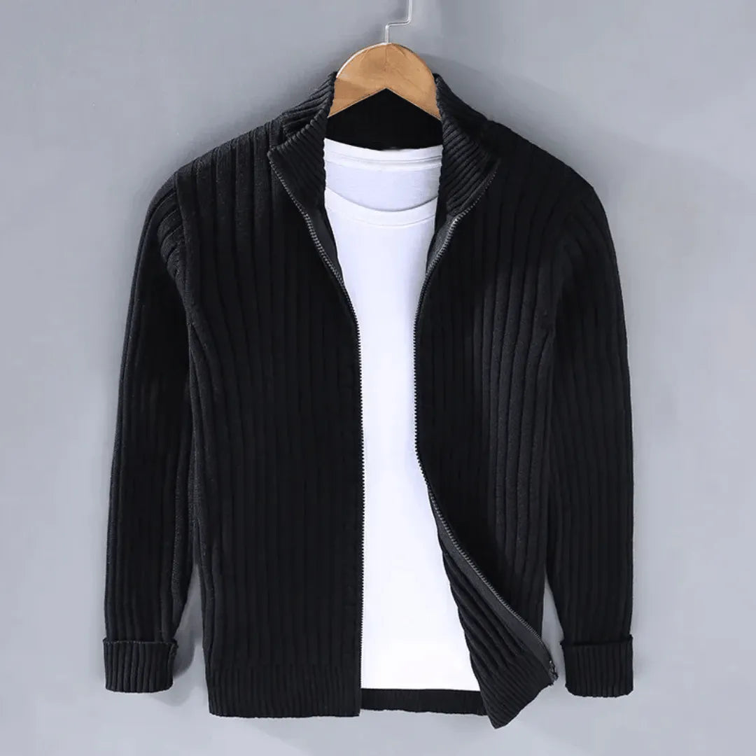 Severiano | Zip Casual Cardigan