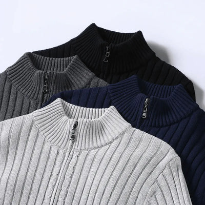 Severiano | Zip Casual Cardigan