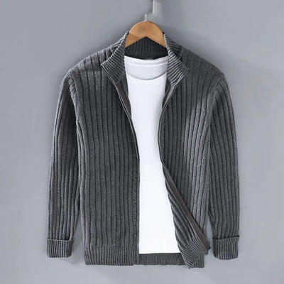 Severiano | Zip Casual Cardigan