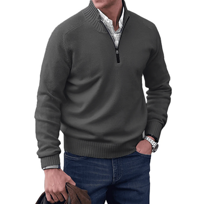 Connor® | Cashmere Sweater With Zipper