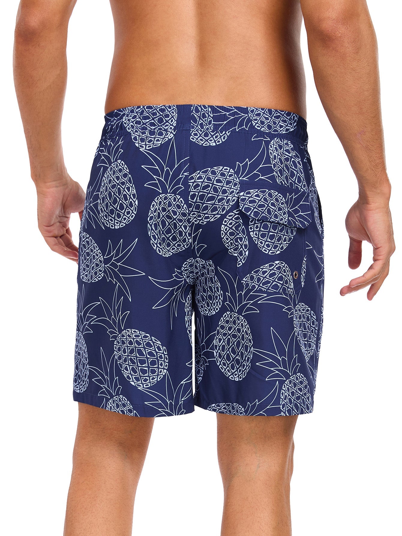 Aciano® | 2 In 1 Pineapple Print Swim Shorts