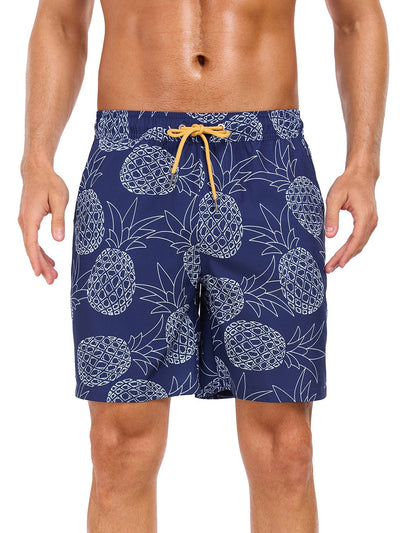 Aciano® | 2 In 1 Pineapple Print Swim Shorts