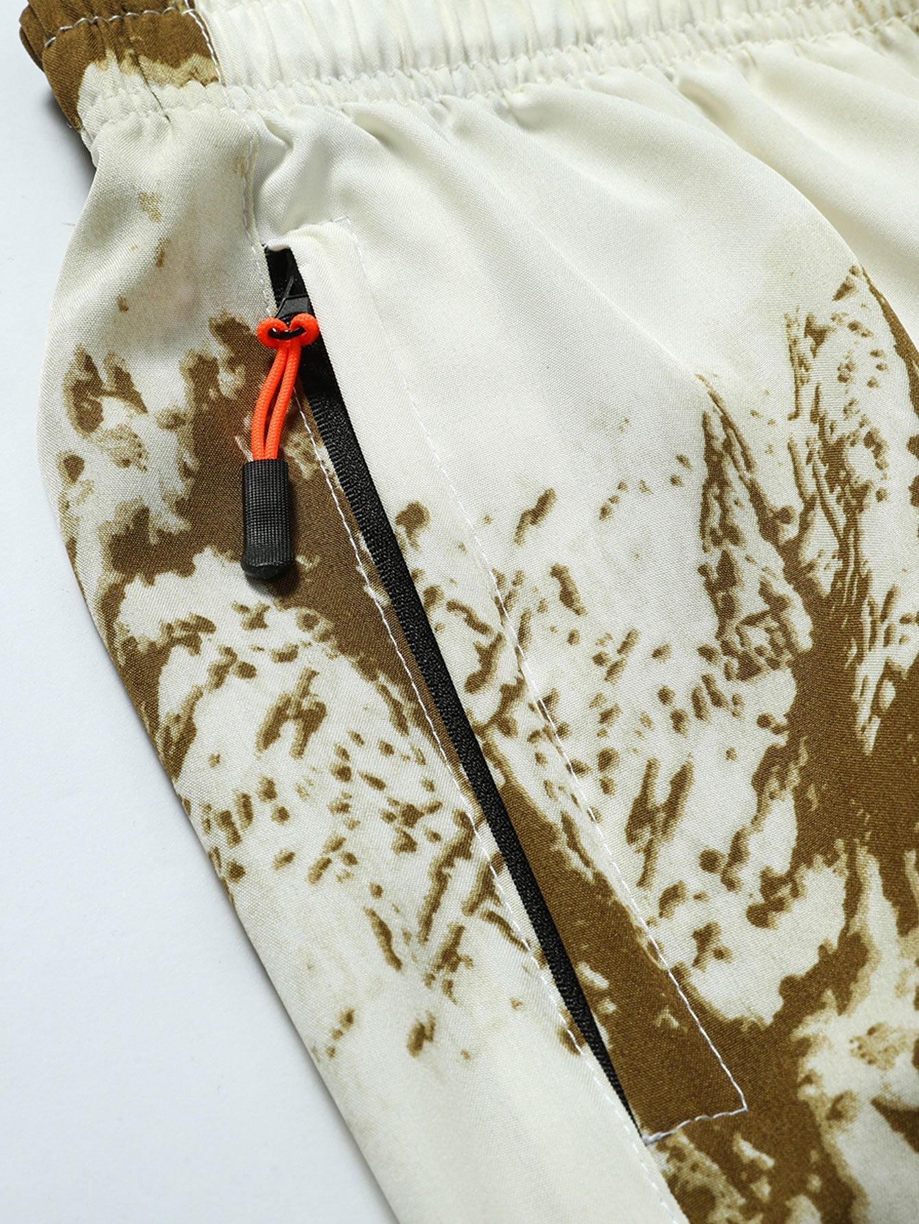 Leocadius | Ink Print Zipper Pocket Shorts