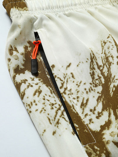 Leocadius | Ink Print Zipper Pocket Shorts