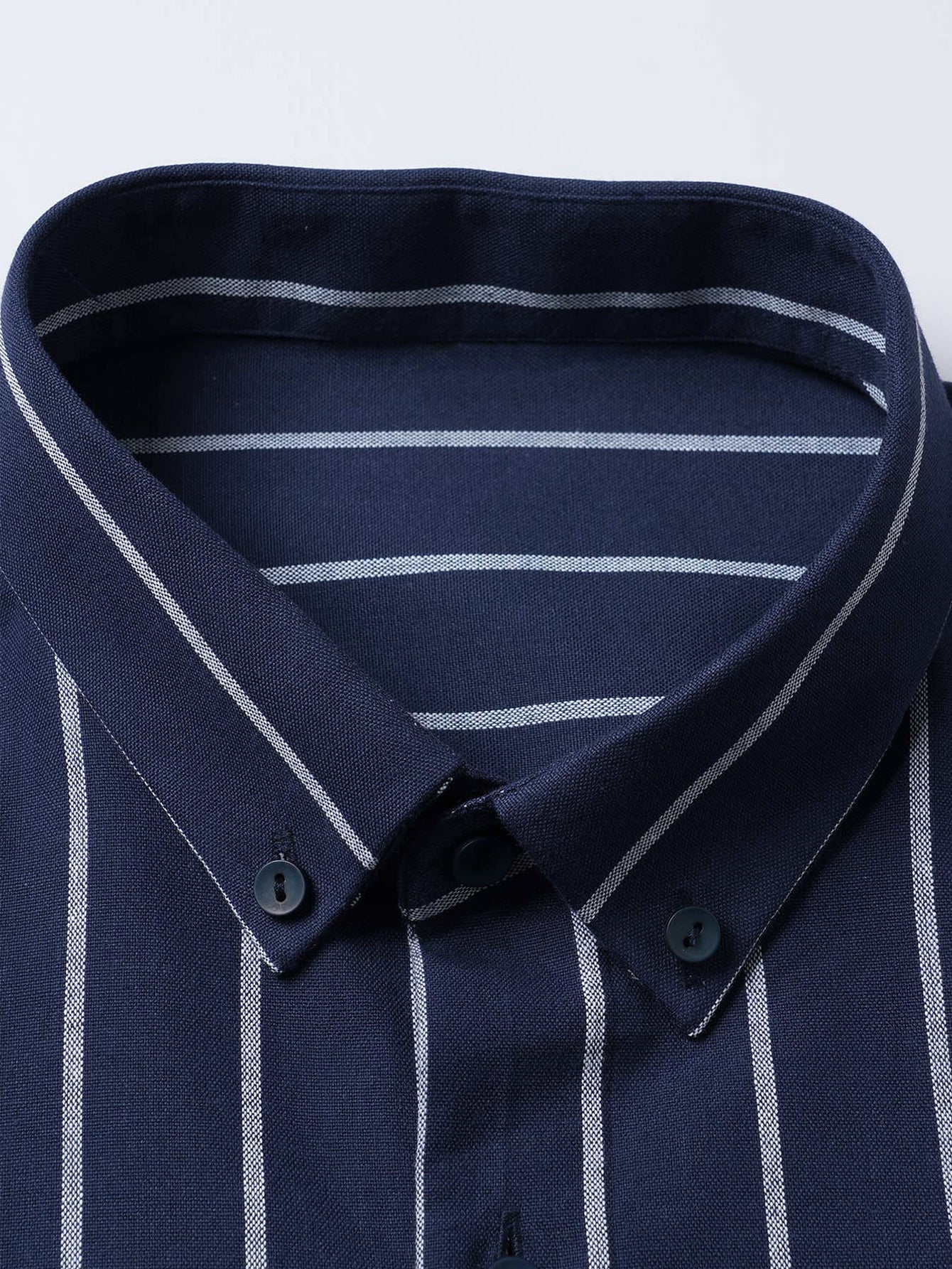 León® | Long Sleeve Stripe Cotton Button Up Shirt