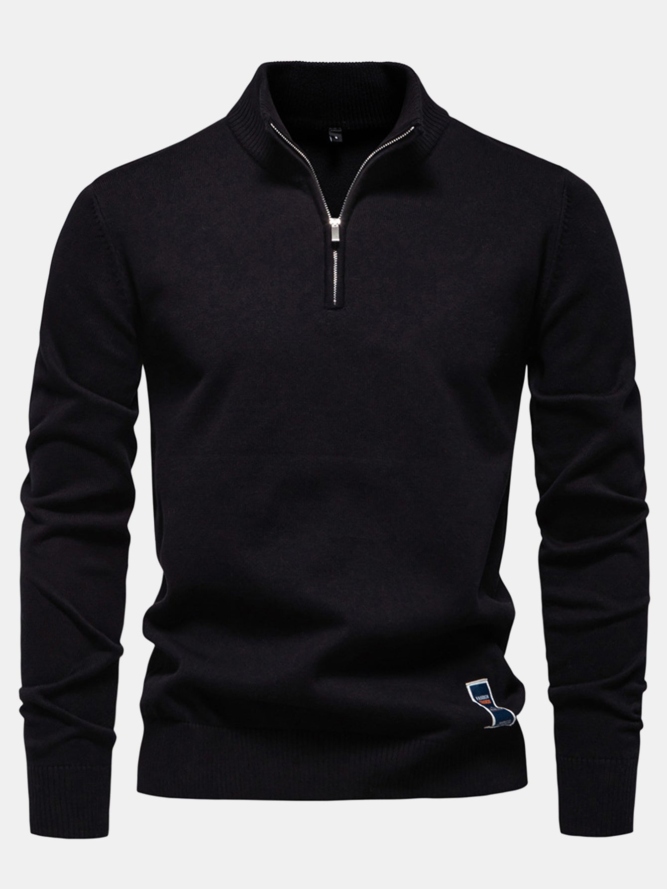 Hasan® | Quarter-Zip Sweater