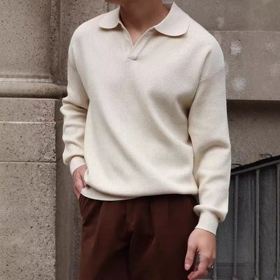Ambros® | BUSAN Old Money V-Neck Polo