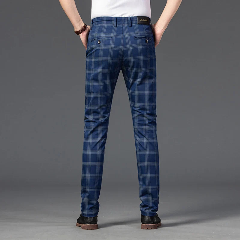 Bernardo® | Ascot Plaid Stretch Trousers