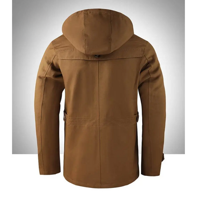 Pascual | Men's Winter Coat Long - Waterproof with Hood and Practical Pockets