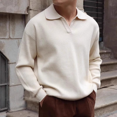 Ambros® | BUSAN Old Money V-Neck Polo