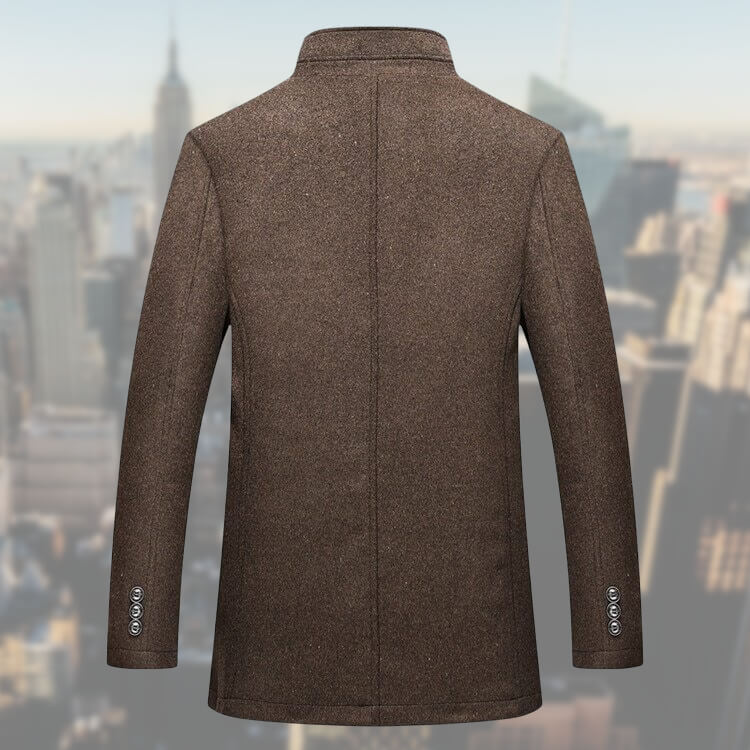Salvio | High-quality men's winter coat with vest - warm and stylish
