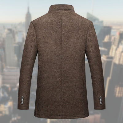 Salvio | High-quality men's winter coat with vest - warm and stylish