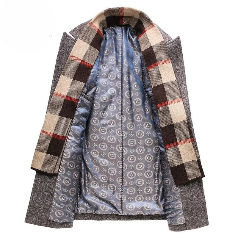 Othello | Men's Classic Wool Coat - Elegant Winter Fashion with Lining