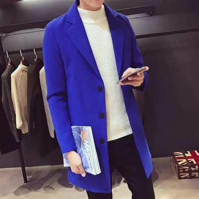 Odel | Men's Wool Coat Elegant Business Jacket - Office and Leisure