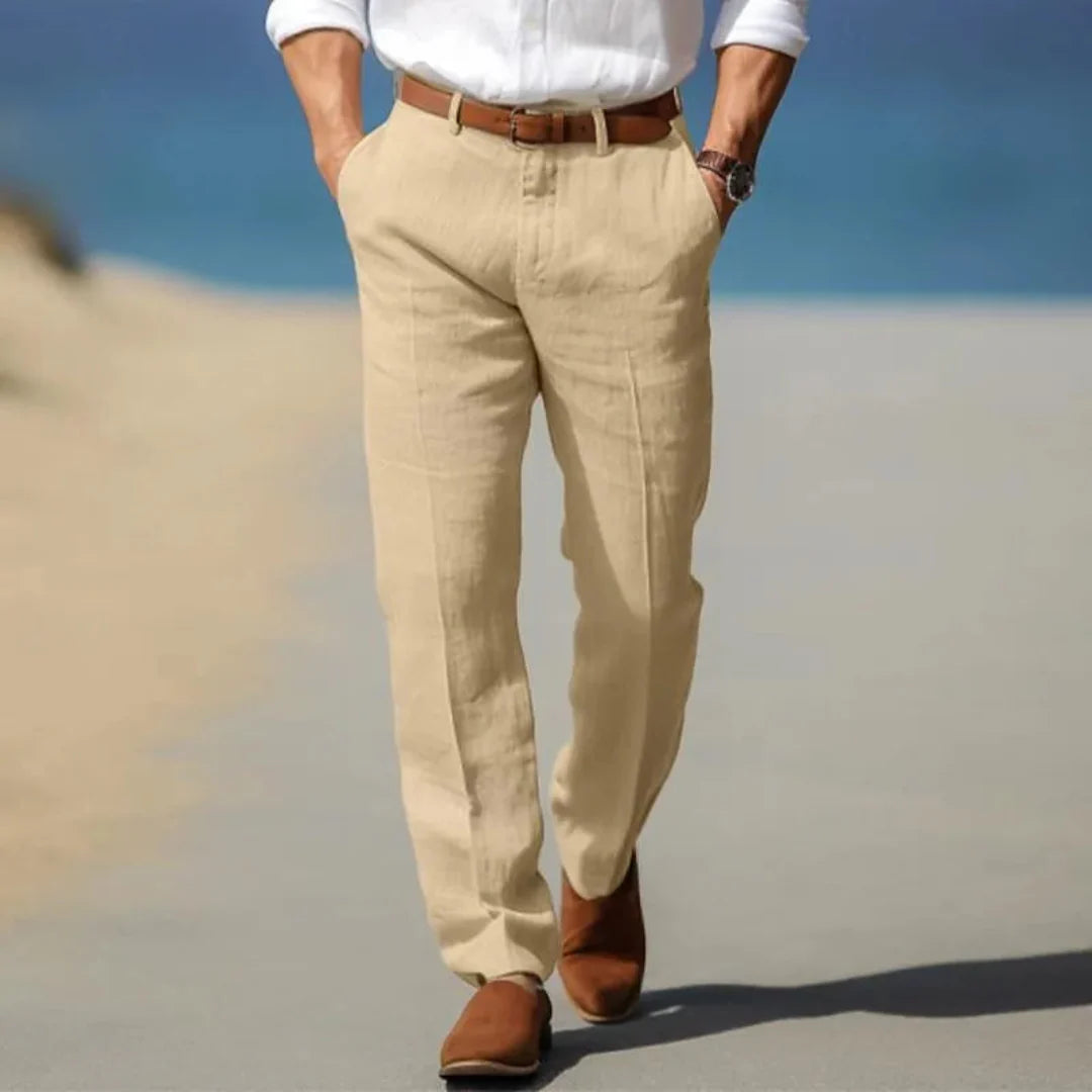 Feliciano | Edward Linen Pants