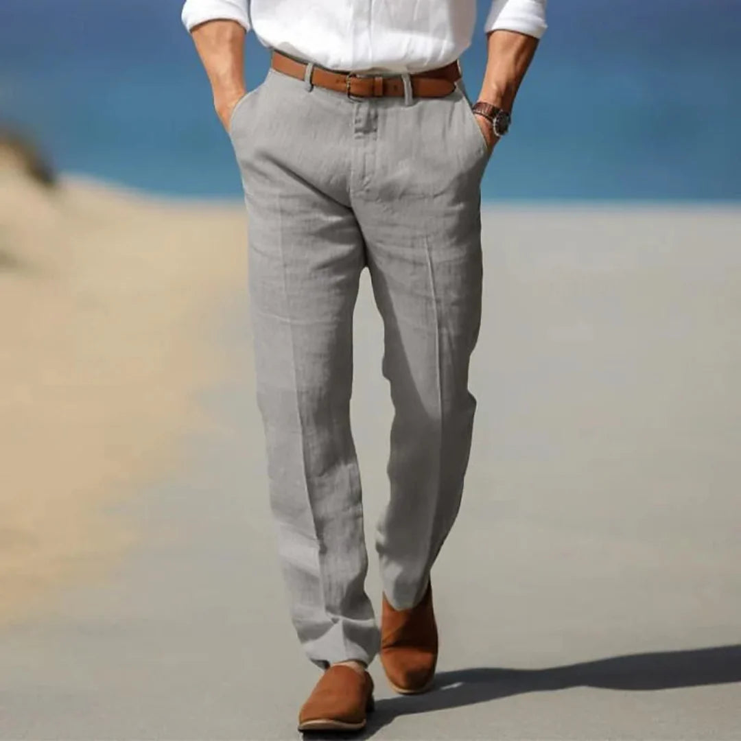 Feliciano | Edward Linen Pants