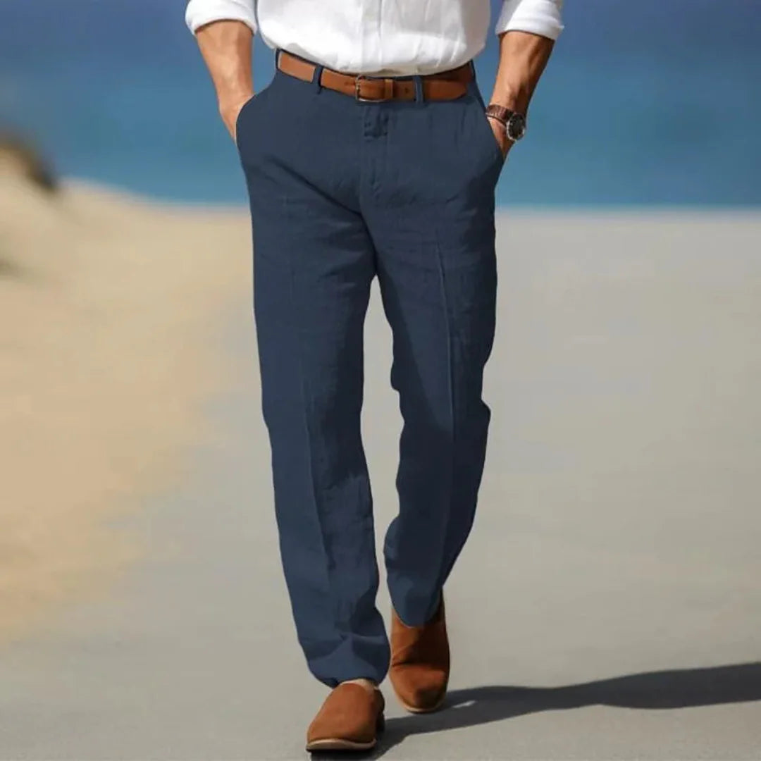Feliciano | Edward Linen Pants