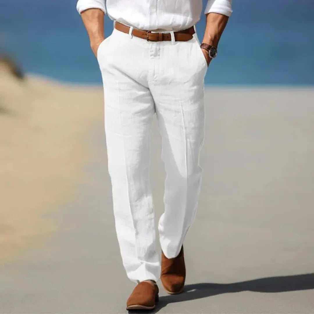Feliciano | Edward Linen Pants
