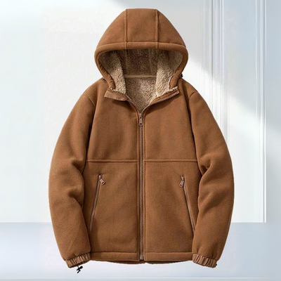 Damaris | Holger – Warm jacket with hood for cold days