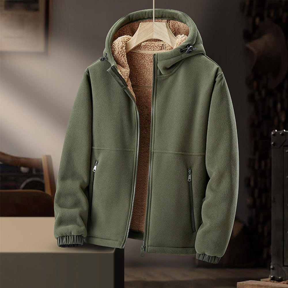 Damaris | Holger – Warm jacket with hood for cold days